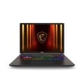 MSI 16'' QHD VECTOR 16 HX AI A2XWIG-090XTR ULTRA 9 275Hx-40GB DDR5 RAM-16GB RTX5080-1TB NVME-FDOS 240HZ
