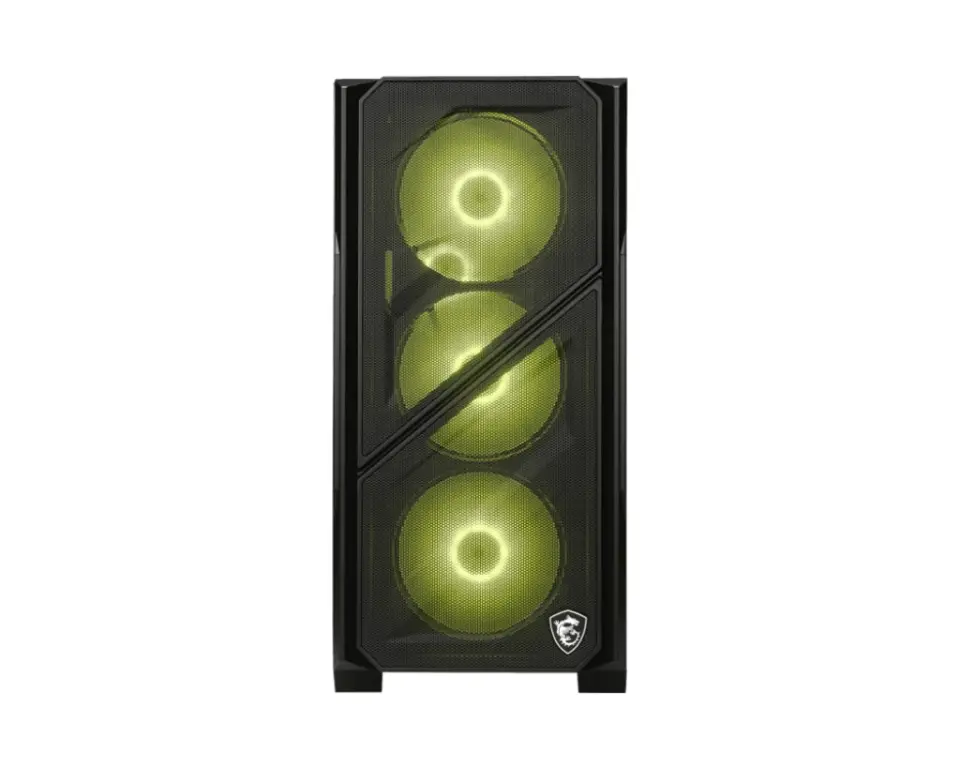 MSI MAG FORGE M110R AIRFLOW Temperli Cam ARGB Matx Mid Tower Kasa PSU YOK