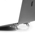 TX TXACNBFS02 Foldable Katlanabilir Universal Notebook Standı Gümüş