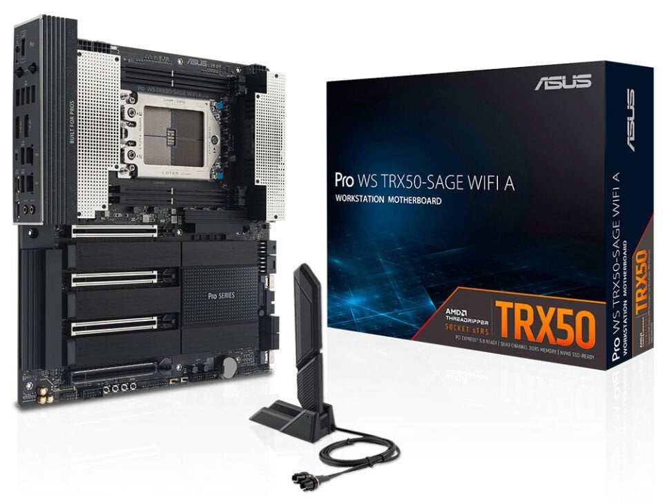 ASUS PRO WS TRX50-SAGE WIFI A AMD DDR5 PCIe 5.0 sTR5 EATX
