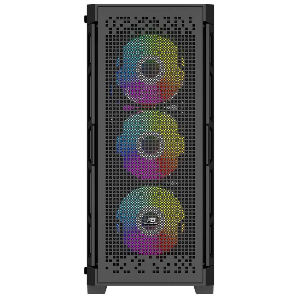 POWERBOOST 600W PB-PS7840B Gaming Mid-Tower PC Kasası