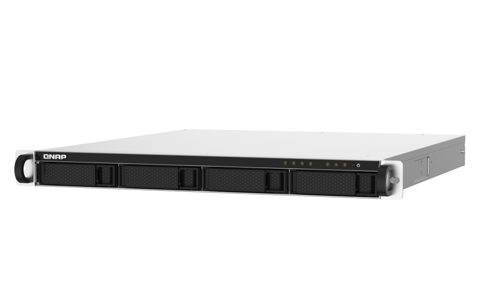 QNAP 4diskli ARM QC AL324-2GB RAM-10GbE SFP+ Rack Nas Server Redundant Power TS-432PXU-RP