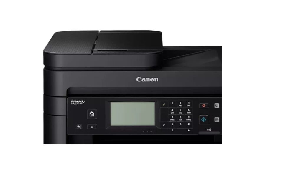 CANON MF237w A4 Siyah Çok Fonksiyonlu Faxlı Laser Yazıcı USB 2.0,Ethernet,Kablosuz Demo+2 Tonerli