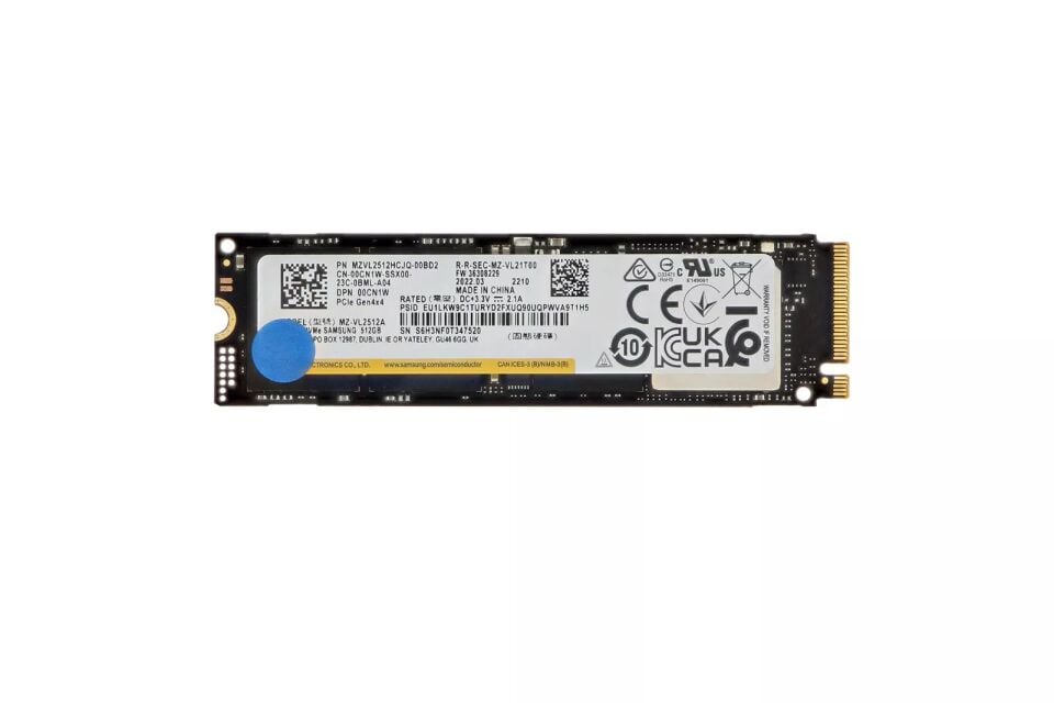 SAMSUNG 512GB MZ-VL2512A 6900-5000MB/s M2 NVME GE NDisk