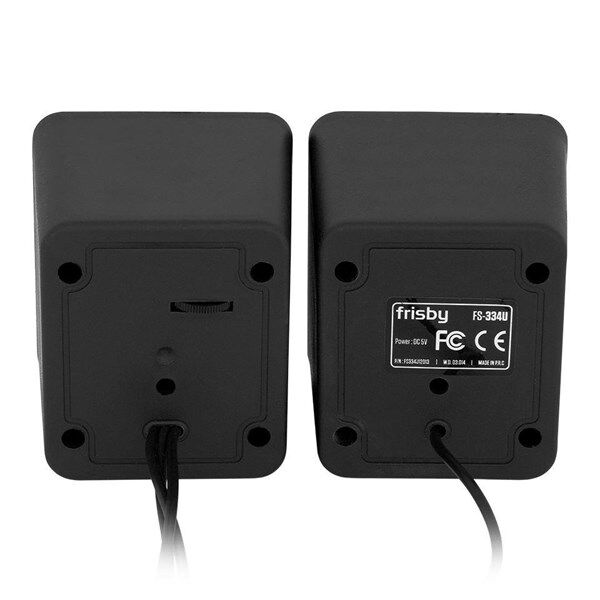 FRISBY FS-334U 1+1 USB Siyah/Beyaz Hoparlör