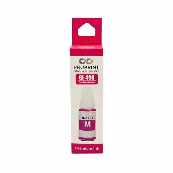 Tonerkopi Canon GI-490 MG Muadil Mürekkep 70 ML