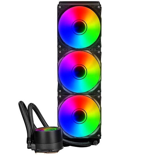 POWERBOOST 360mm DEEP PB-LCS-PI360 ARGB Sıvı Soğutmalı AM5-1851p İşlemci Fanı