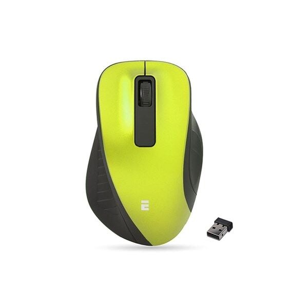 EVEREST SM-360 Usb Yeşil 3D Optik Süper Sessiz Alkalin Pil Kablosuz Mouse