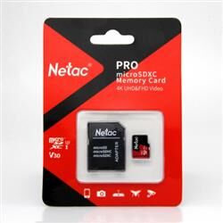 Netac P500 Extreme Pro 512G MicroSDXC V30/A1/C10 NT02P500PRO-512G-R