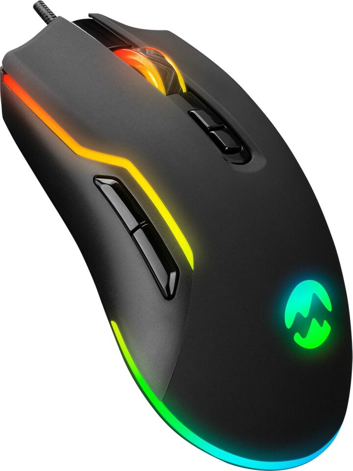 Everest SM-G14 DUSK Usb Siyah 1600-7200 dpi RGB Ledli Gaming Oyuncu Mouse