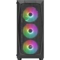 AEROCOOL 500W FALCON V2 4-ARGB FANLI GAMING MID-TOWER PC KASASI