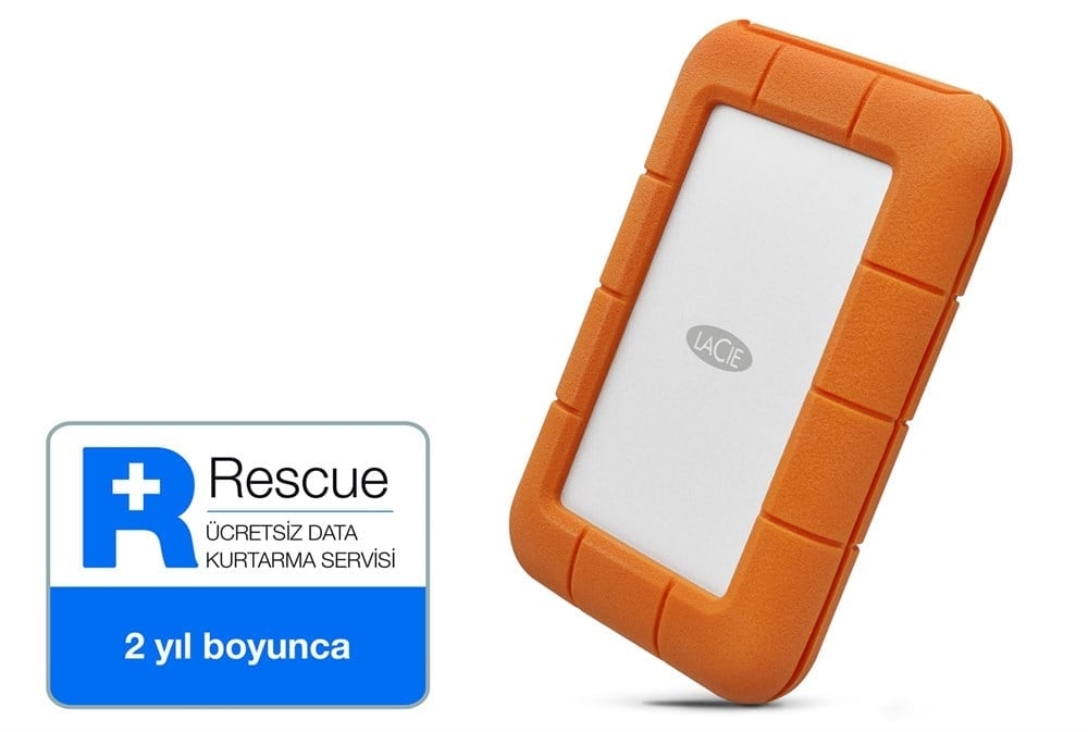 LACIE 4TB 2.5'' Rugged Mini STFR4000800 TypeC Harici Disk