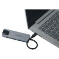 DARK DK-AC-U31X46 Type-C to Ethernet / HDMI / USB 3.0 - USB 2.0 / USB-C PD 65W Macbook Pro/Air & Notebook/Ultrabook için Port Çoklayıcı HUB
