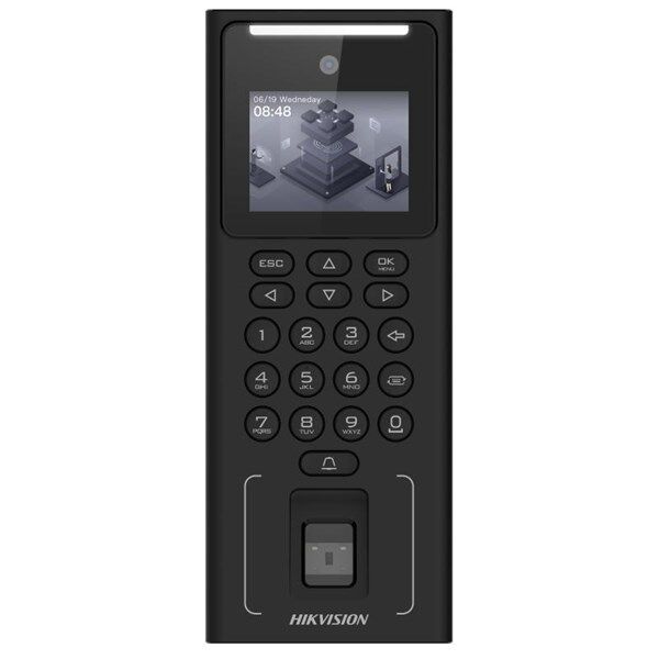HIKVISION DS-K1T321MFWX Yüz Tanıma Ve Parmak İzi Kontrol Terminali