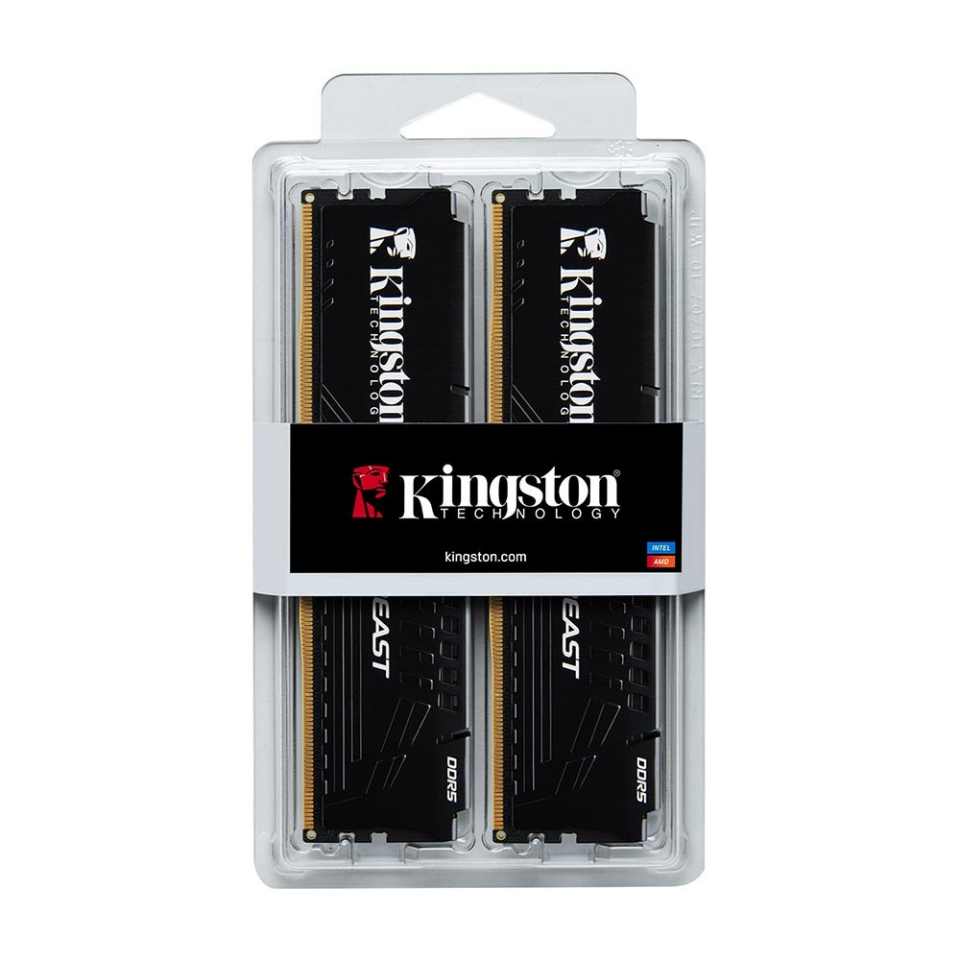 KINGSTON 64GB (2X 32GB) DDR5 6000MHZ CL36 DUAL KIT PC RAM BEAST EXPO KF560C36BBEK2-64TR