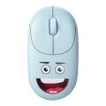Everest SM-26 FASHION 2.4Ghz Mavi Kabartmalı Kablosuz Mouse