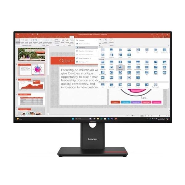 LENOVO 27'' IPS ST27-40 64A5MAT6TK 4MS 120HZ HDMI-DP KURUMSAL MONİTÖR 1920X1080