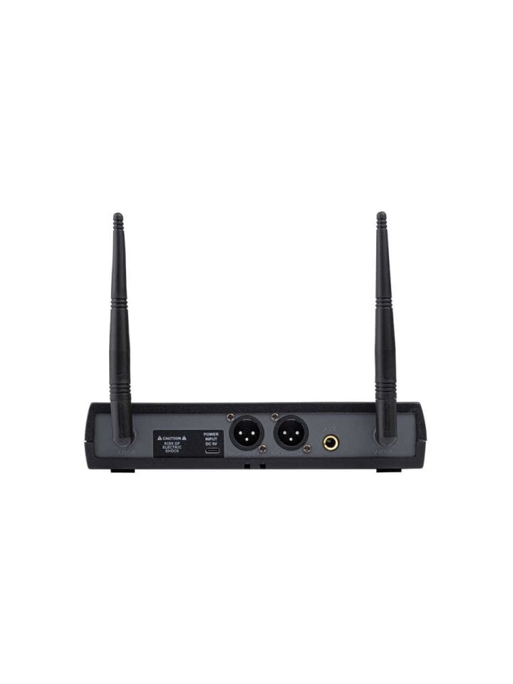 WESTA WM-202H 222209000213 1 Receiver + 2 Handheld Mikrofon Seti