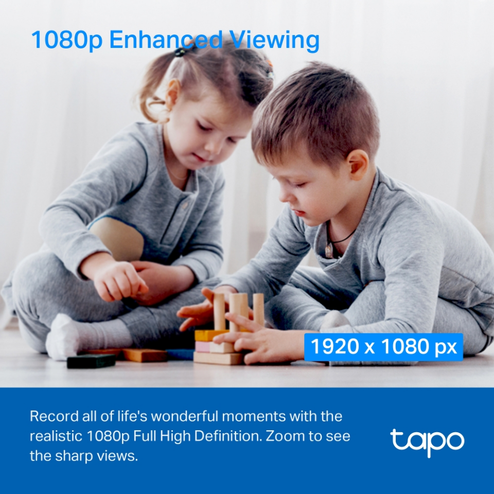 TP-LINK 2mp 4mm Kablouz Wıfı Ev Güvenlik Kamerası - Tapo C200