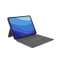 LOGITECH Combo Touch Dokunmatik Panelli Klavyeli Kılıf Gri Ipad Pro 12.9 Inc 5. Gen. 920-010186